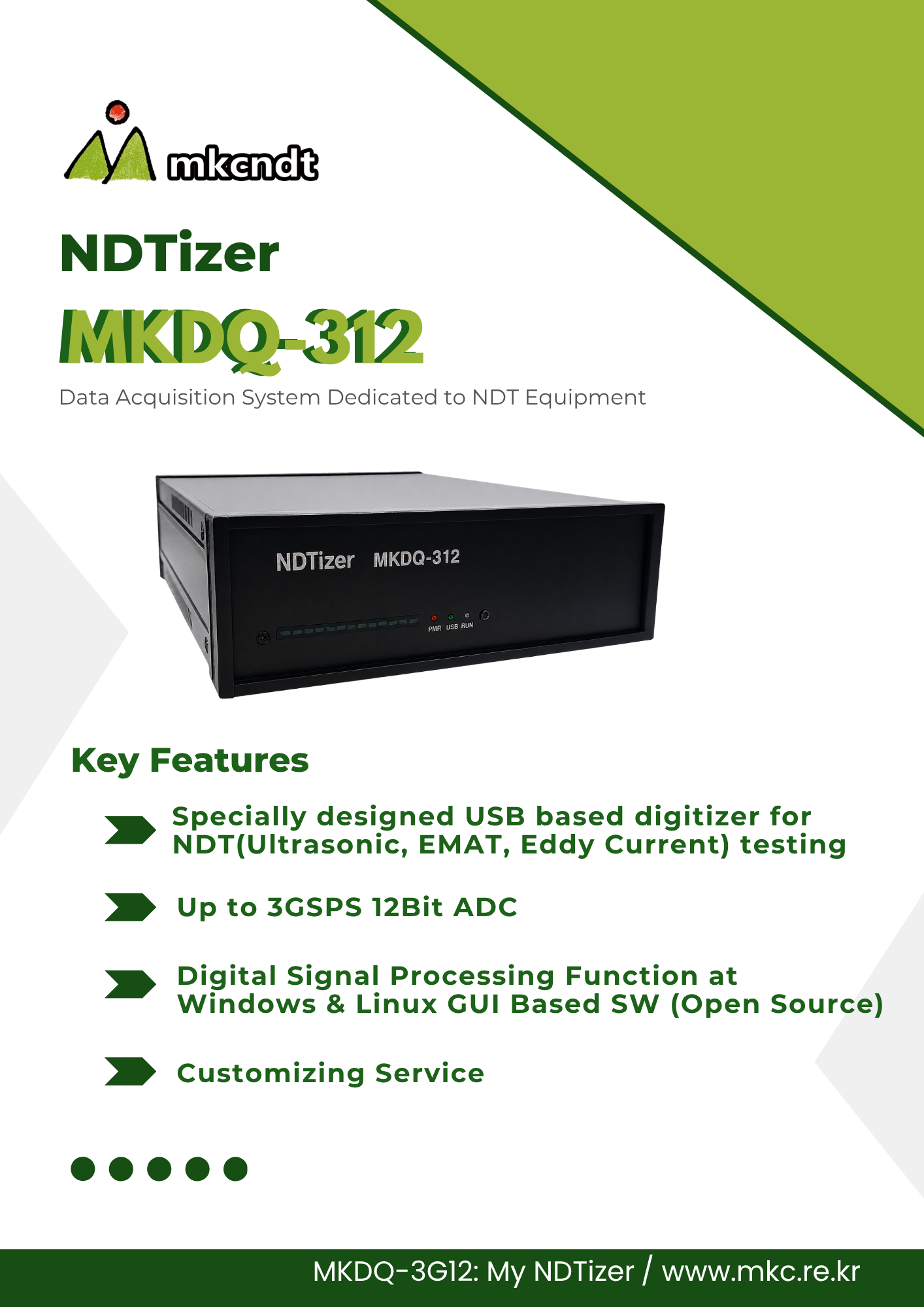3GSPS 12Bit Digitizer Catalog 1